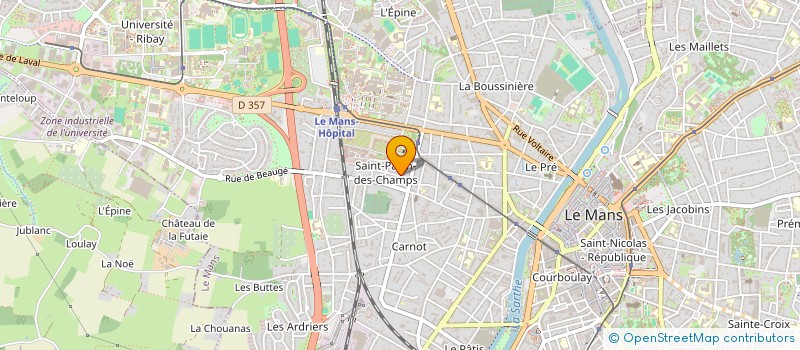 localisation de l'entreprise INVESTI PLUS à LE MANS