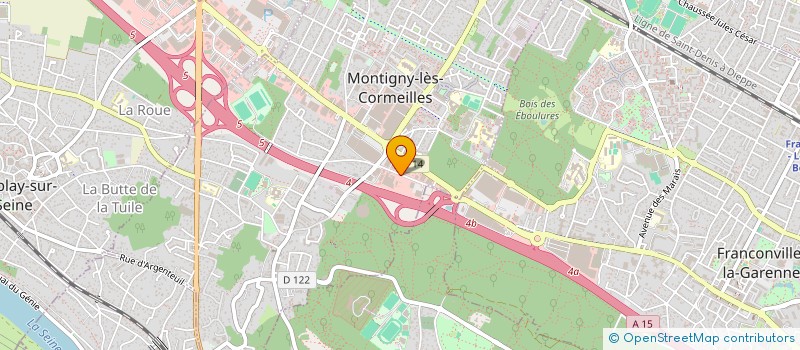 localisation de l'entreprise INVESTIA SAS à MONTIGNY-LES-CORMEILLES