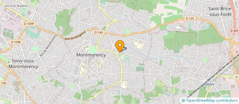 localisation de l'entreprise INVESTIG ACTIONS  MONTMORENCY