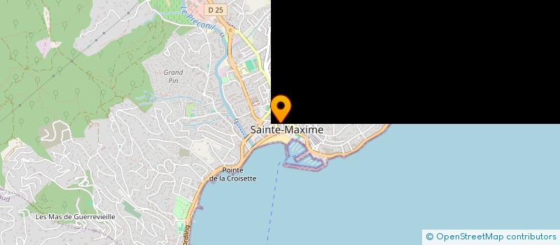 localisation de l'entreprise INVESTIGATION.CONFIDENTIEL.IMMOBILIER à SAINTE-MAXIME