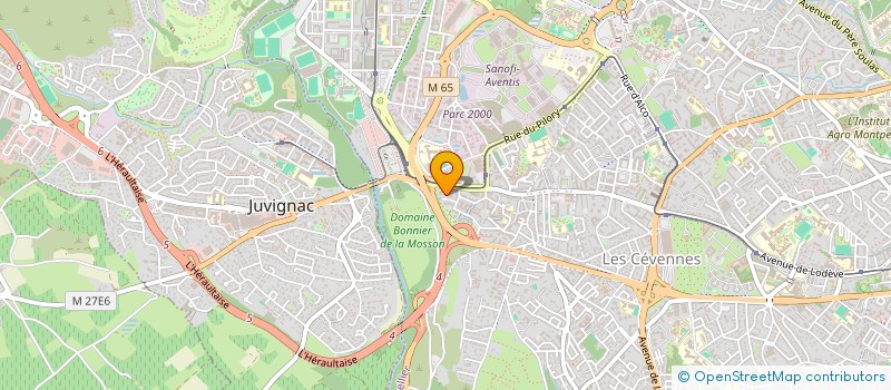 localisation de l'entreprise INVESTIGATION LITTORAL SECURITE  MONTPELLIER