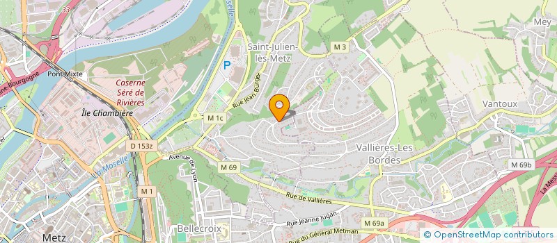 localisation de l'entreprise INVESTIGATION PROTECTION SECURITE à SAINT-JULIEN-LES-METZ