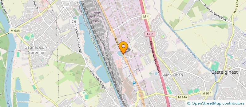 localisation de l'entreprise INVESTIGMATIK  FENOUILLET