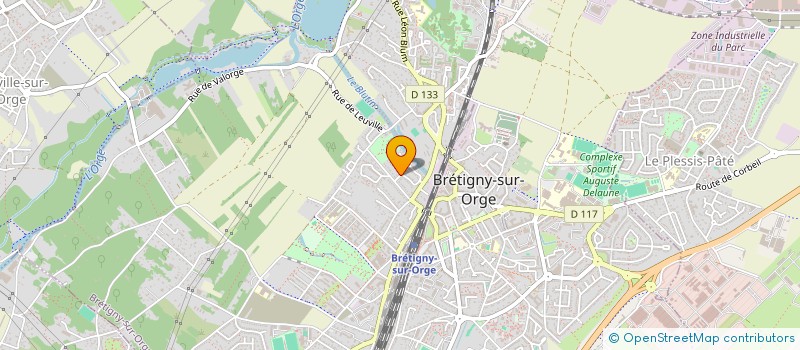 localisation de l'entreprise INVESTII à BRETIGNY-SUR-ORGE
