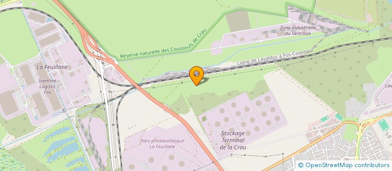 localisation de l'entreprise INVESTILAND  FOS-SUR-MER