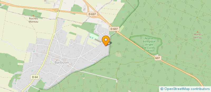 localisation de l'entreprise INVESTILLIA  BARBIZON