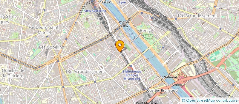 localisation de l'entreprise INVESTIMA 84  PARIS 13