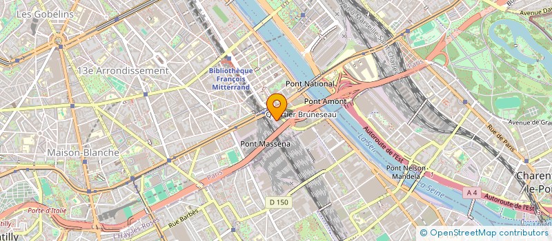 localisation de l'entreprise INVESTIMA 88  PARIS