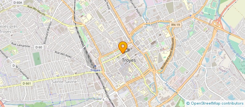 localisation de l'entreprise INVESTIMAZUR  TROYES