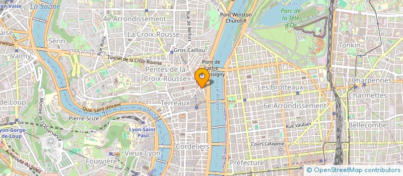 localisation de l'entreprise INVESTIMENTO à LYON