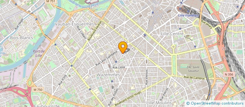 localisation de l'entreprise INVESTIMIUM  LILLE