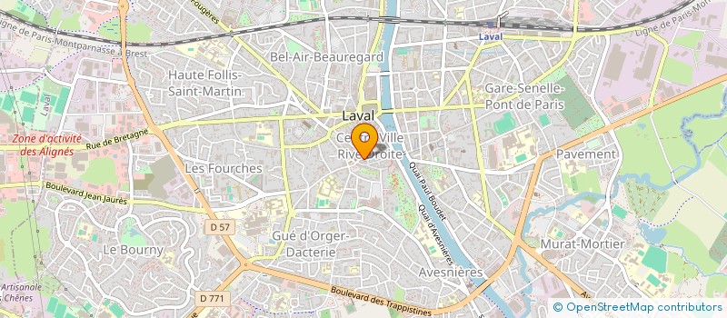 localisation de l'entreprise INVESTIMM à LAVAL