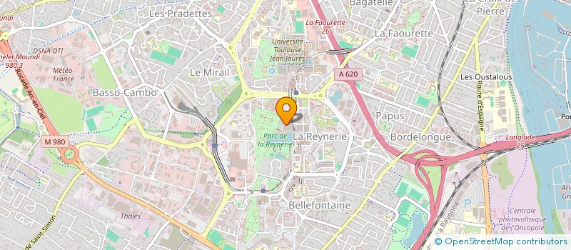 localisation de l'entreprise INVESTIMMO  TOULOUSE