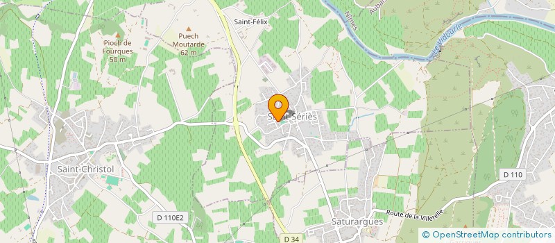 localisation de l'entreprise INVESTIMMO  CANNES-ET-CLAIRAN