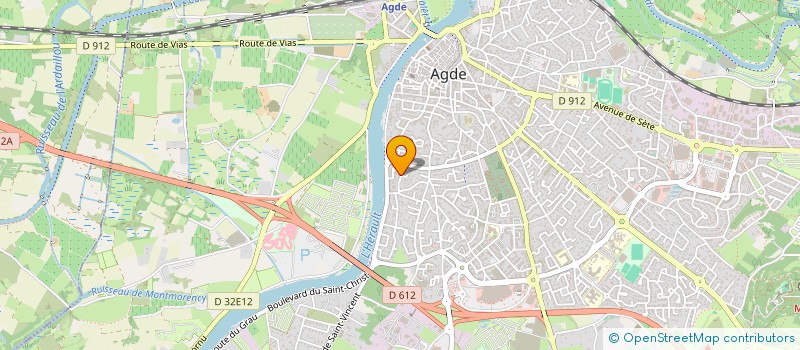 localisation de l'entreprise INVESTIMMO CONCEPT  AGDE