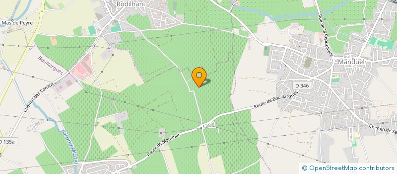 localisation de l'entreprise INVESTIMMO GARD  BOUILLARGUES