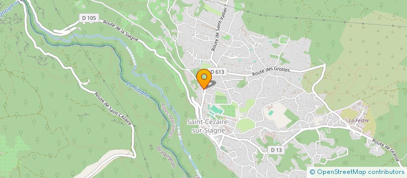 localisation de l'entreprise INVESTIMMO-NEVE à SAINT-CEZAIRE-SUR-SIAGNE