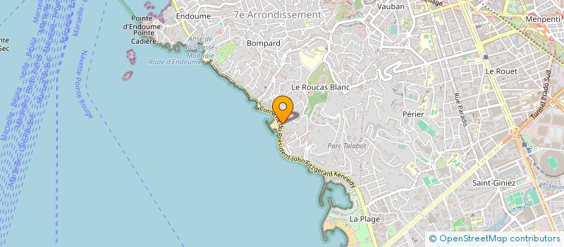 localisation de l'entreprise INVESTIMO à MARSEILLE