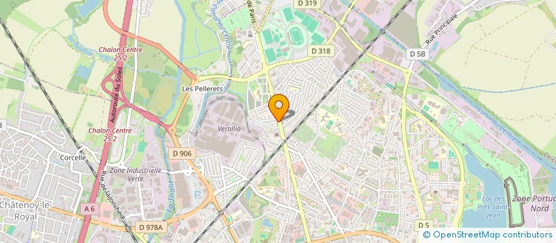 localisation de l'entreprise INVESTIMO à CHALON-SUR-SAONE