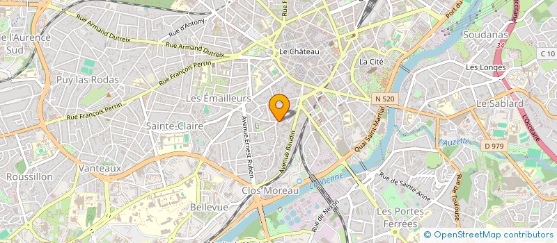 localisation de l'entreprise INVESTIMO VINGT ET UN à LIMOGES