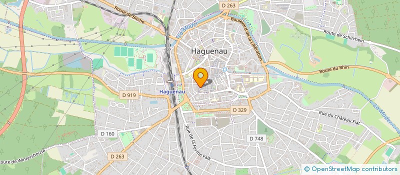 localisation de l'entreprise INVESTINOV 2 à SCHILTIGHEIM