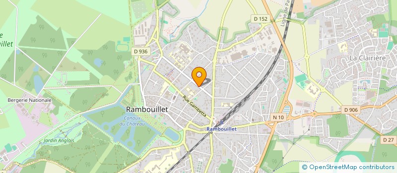 localisation de l'entreprise INVESTINUI  RAMBOUILLET