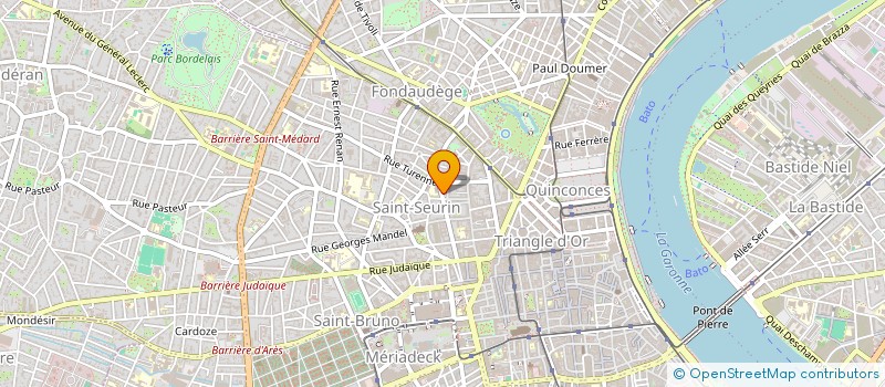 localisation de l'entreprise INVESTIOR  BORDEAUX