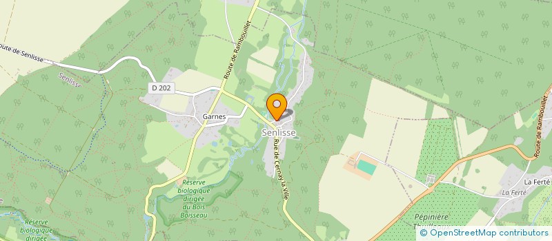 localisation de l'entreprise INVESTIPIERRE  SENLISSE