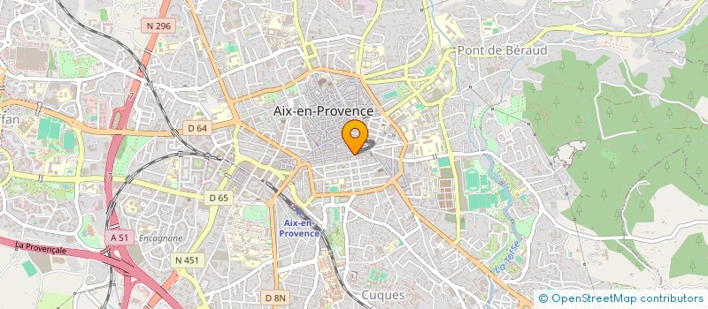 localisation de l'entreprise INVESTIR A AIX à AIX-EN-PROVENCE