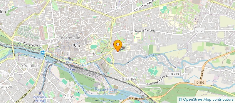 localisation de l'entreprise INVESTIR BILLERE à PAU