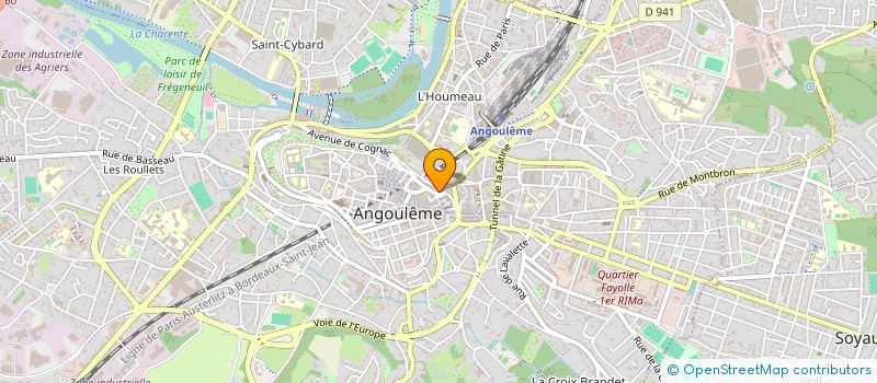 localisation de l'entreprise INVESTIR ENSEMBLE EXPANSION à ANGOULEME