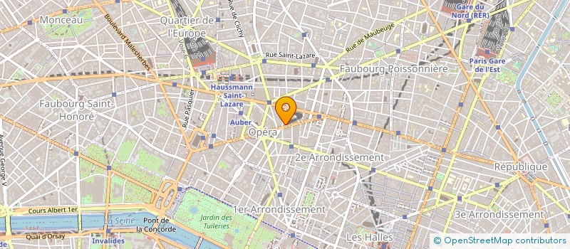 localisation de l'entreprise INVESTIR POUR TOUS  PARIS