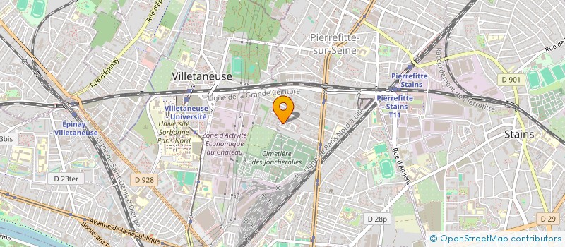 localisation de l'entreprise INVESTIS EN TOI, INVESTIS POUR TOI INVESTOI à PIERREFITTE-SUR-SEINE