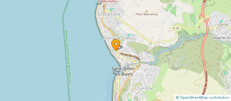 localisation de l'entreprise INVESTIS GESTION à SAINT-PAUL