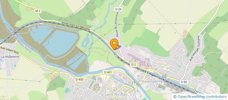 localisation de l'entreprise INVESTIS LENONCOURT  LENONCOURT