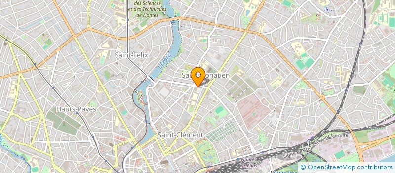 localisation de l'entreprise INVESTISSEMENT A L'EST à NANTES