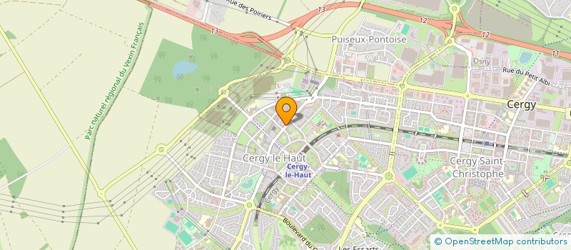 localisation de l'entreprise INVESTISSEMENT BY MOMY  CERGY