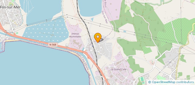 localisation de l'entreprise INVESTISSEMENT COMMERCE IMMOBILIER  PORT-DE-BOUC