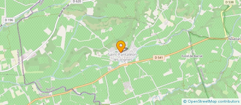 localisation de l'entreprise INVESTISSEMENT CONSEIL AGRICULTURE à VALREAS