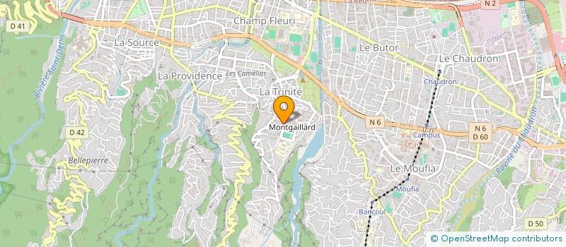 localisation de l'entreprise INVESTISSEMENT CONSEIL ASSISTANCE ACCOMPAGNEMENT  SAINT-DENIS