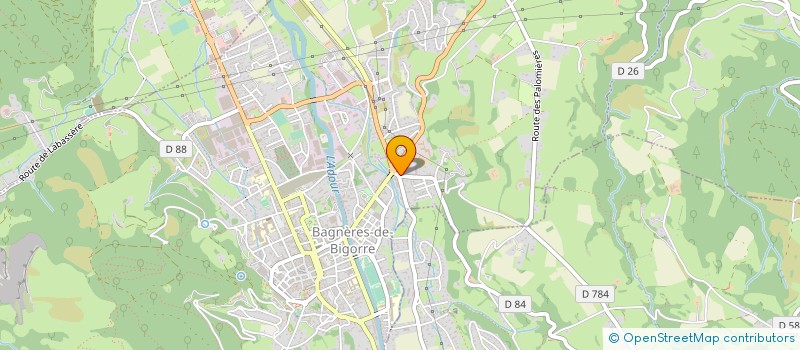 localisation de l'entreprise INVESTISSEMENT & DEVELOPPEMENT SPORT ASSOCIES  GERDE