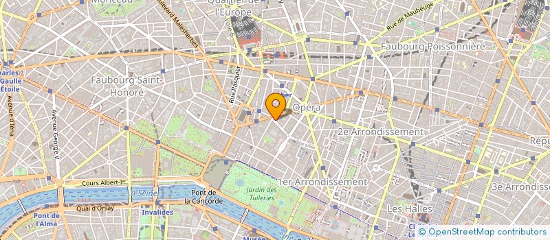 localisation de l'entreprise INVESTISSEMENT ET PROMOTION IMMOBILIERE III  PARIS