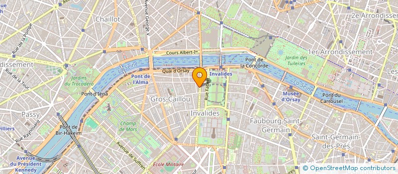 localisation de l'entreprise INVESTISSEMENT ET STRATEGIE IMMOBILIERE  PARIS