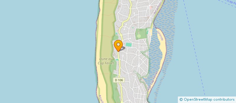 localisation de l'entreprise INVESTISSEMENT FONCIER GESTION & ADMINISTRATION  LEGE-CAP-FERRET