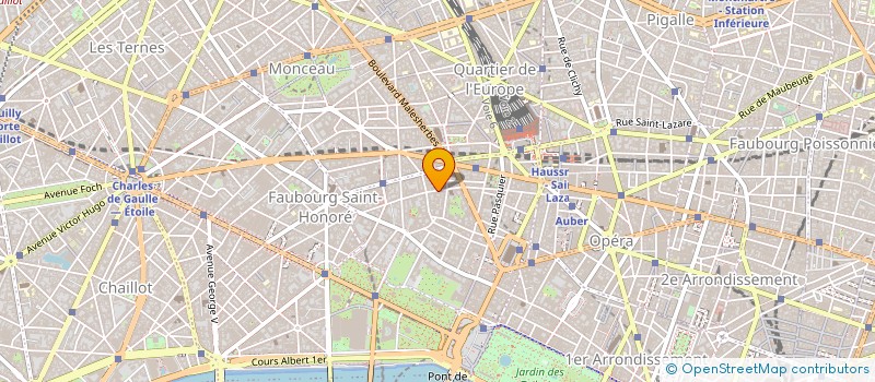localisation de l'entreprise INVESTISSEMENT FORETS ISF III à PARIS