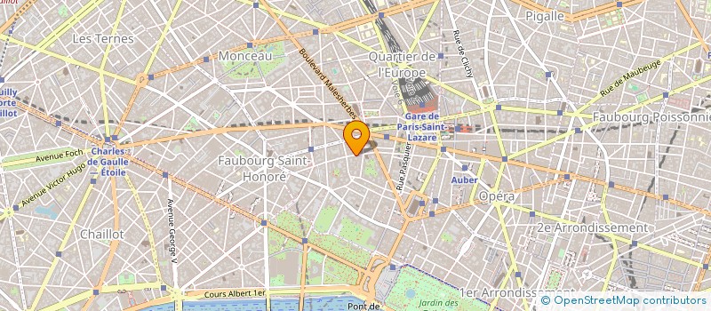 localisation de l'entreprise INVESTISSEMENT FORETS ISF IV à PARIS