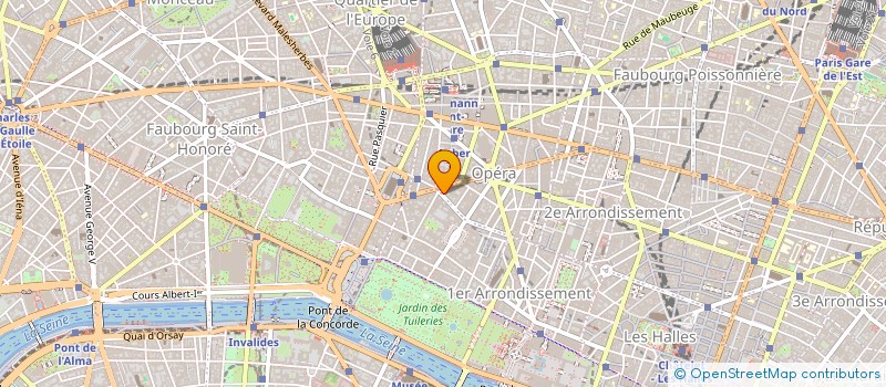 localisation de l'entreprise INVESTISSEMENT & PROMOTION IMMOBILIERE II  PARIS