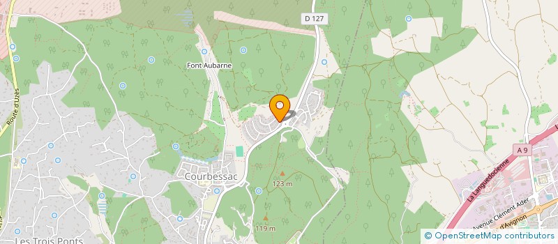 localisation de l'entreprise INVESTISSEMENTS  NIMES