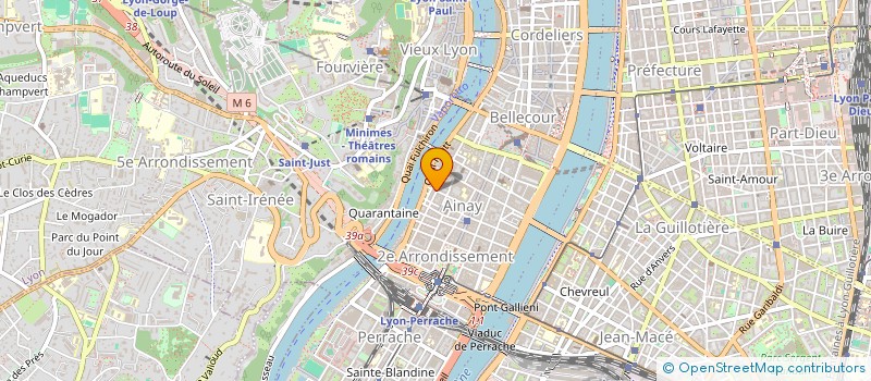 localisation de l'entreprise INVESTISSEMENTS ET NUMISMATIQUE à LYON