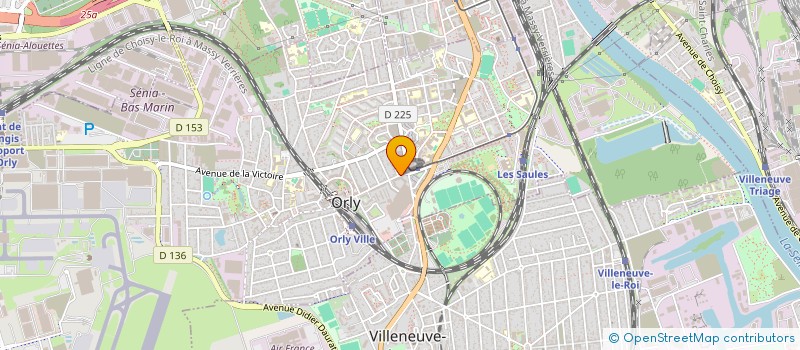 localisation de l'entreprise INVESTISSEMENTS FAMILLE ALVES I.F.A  ORLY